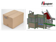 मामले पैकर कॉस्मेटिक पैकिंग उत्पादन लाइन 400 से - 600 L / मिनट 0.5 - 0.7 एमपीए