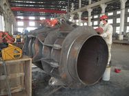 पावर ट्रांसमिशन Customed कार्बन धातु भारी इस्पात निर्माण, weldment समुद्री क्रेन स्पेयर पार्ट्स