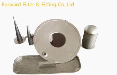 धातु कास्टिंग उत्पाद एल्यूमिनियम तेल फ़िल्टर प्लेट 0.5 के साथ - 8 मिमी मोटाई