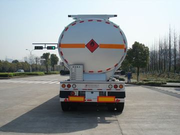 3x12T BPW धुरा 46000L एल्यूमिनियम मिश्र पेट्रोलियम / तेल टैंक अर्ध ट्रेलर