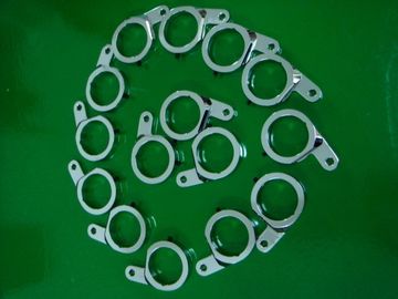 ब्राइट क्रोम प्लेट प्रेसिजन सीएनसी machined घटक एल्यूमिनियम बाहर निकालना 0.01mm सहिष्णुता