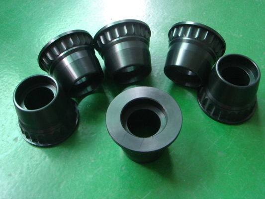 प्रिंटर भागों के लिए काला anodized साथ सीएनसी परिशुद्धता मशीनिंग पार्ट्स Knurling