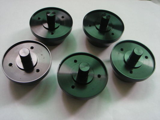 AL6061-T6 एल्यूमीनियम प्रेसिजन काला anodized साथ भागों बदल गया
