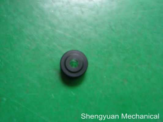 काले anodize निकला प्रेसिजन पार्ट्स / अल्युमीनियम लघु आस्तीन Knobs M8