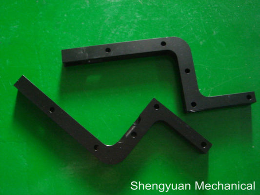 काले लेपित प्रेसिजन सीएनसी मशीन, Anodized एल्यूमीनियम तह धातु पार्ट्स