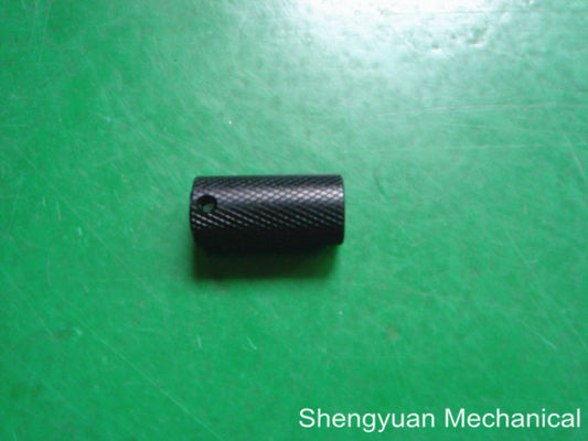 Anodizing सीएनसी परिशुद्धता मशीनिंग काले anodize अल्युमीनियम लंबी आस्तीन Knobs M8