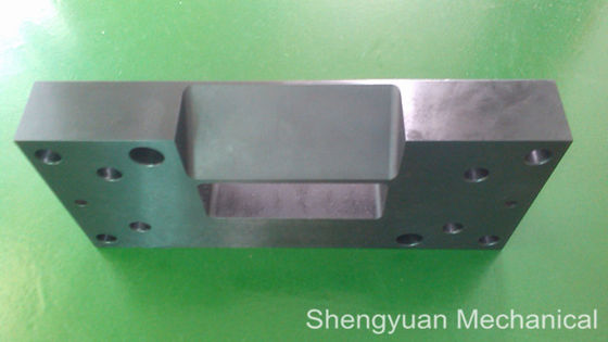 सीआरएस प्रेसिजन मिलिंग मशीनरी भागों, काले Anodizing समाप्त