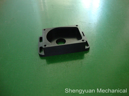 काला anodized साथ AL6061-T6 प्रेसिजन मिलिंग मशीनरी पार्ट्स