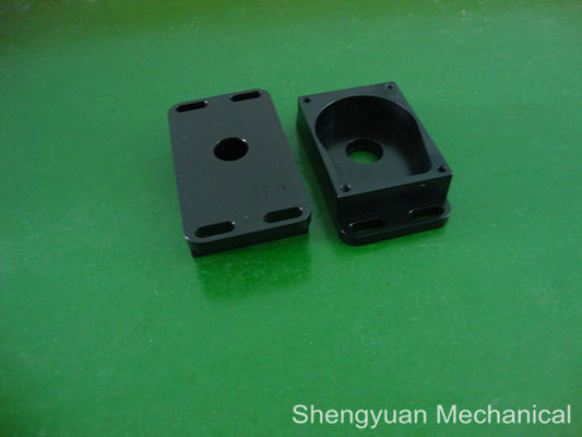 काला anodized साथ AL6061-T6 प्रेसिजन मिलिंग मशीनरी पार्ट्स