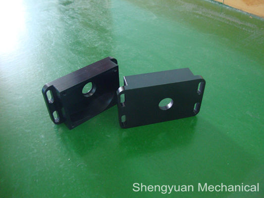 काला anodized साथ AL6061-T6 प्रेसिजन मिलिंग मशीनरी पार्ट्स