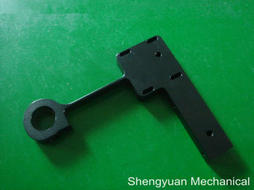 काले anodize सीएनसी प्रेसिजन मशीन पार्ट्स AL6061 Flexture होम 0.005mm - 0.01mm