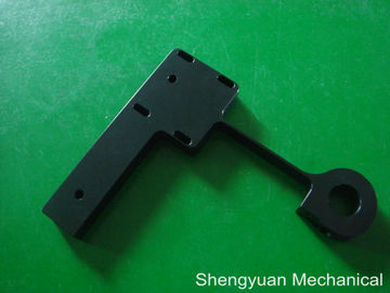काले anodize सीएनसी प्रेसिजन मशीन पार्ट्स AL6061 Flexture होम 0.005mm - 0.01mm