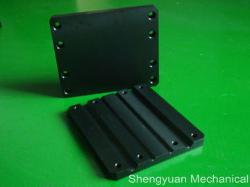 काला anodized साथ AL6061-T6 प्रेसिजन मिलिंग मशीनरी पार्ट्स
