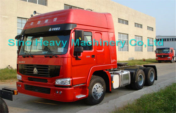 290HP 6 X 4 मुख्य पैरोकार ट्रक यूरो II मानक, असली सहायक के साथ 60 टन