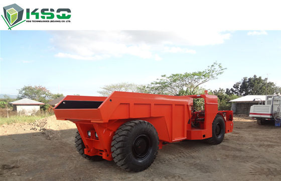 भूमिगत खनन 10 टन कम प्रोफ़ाइल डंप ट्रक Wiht DEUTZ इंजन