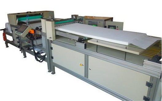स्वनिर्धारित पु पैनल एयर फ़िल्टर रोटरी pleating मशीन 350mm चौड़ाई