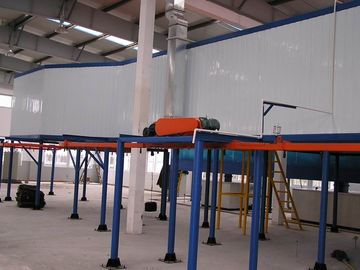 विसर्जन टैंक Pretreatment प्रणाली के साथ स्वत: या मैनुअल पाउडर कोटिंग लाइन