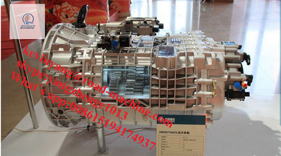 2600RPM Sinotruk के स्पेयर पार्ट्स 10Forward 2 रिवर्स पारेषण / गियरबॉक्स की गति की गति